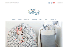 Tablet Screenshot of lelbys.com